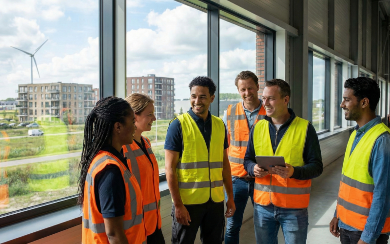 People working in Holland